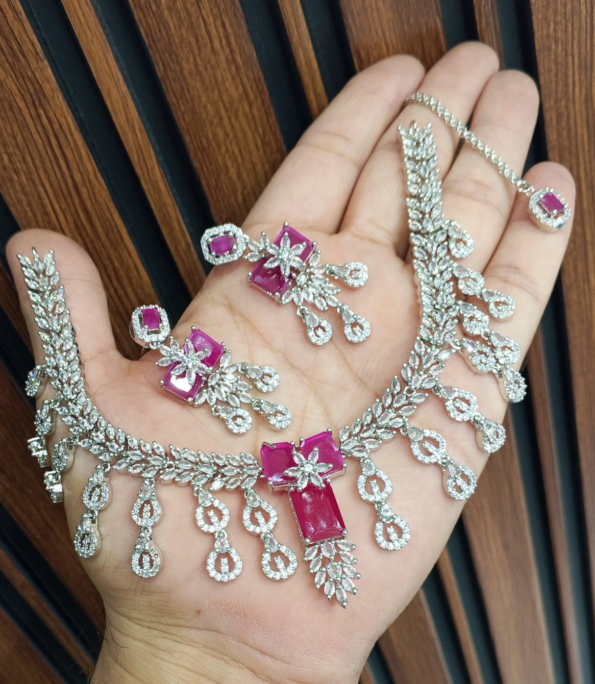 American diamond party set - Image 6