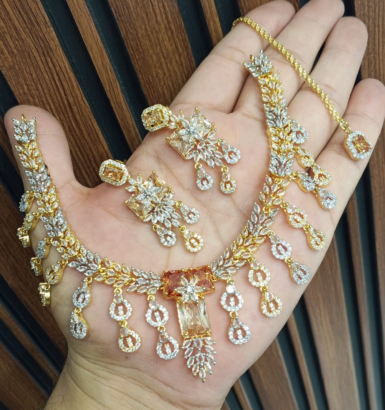American diamond party set - Image 5