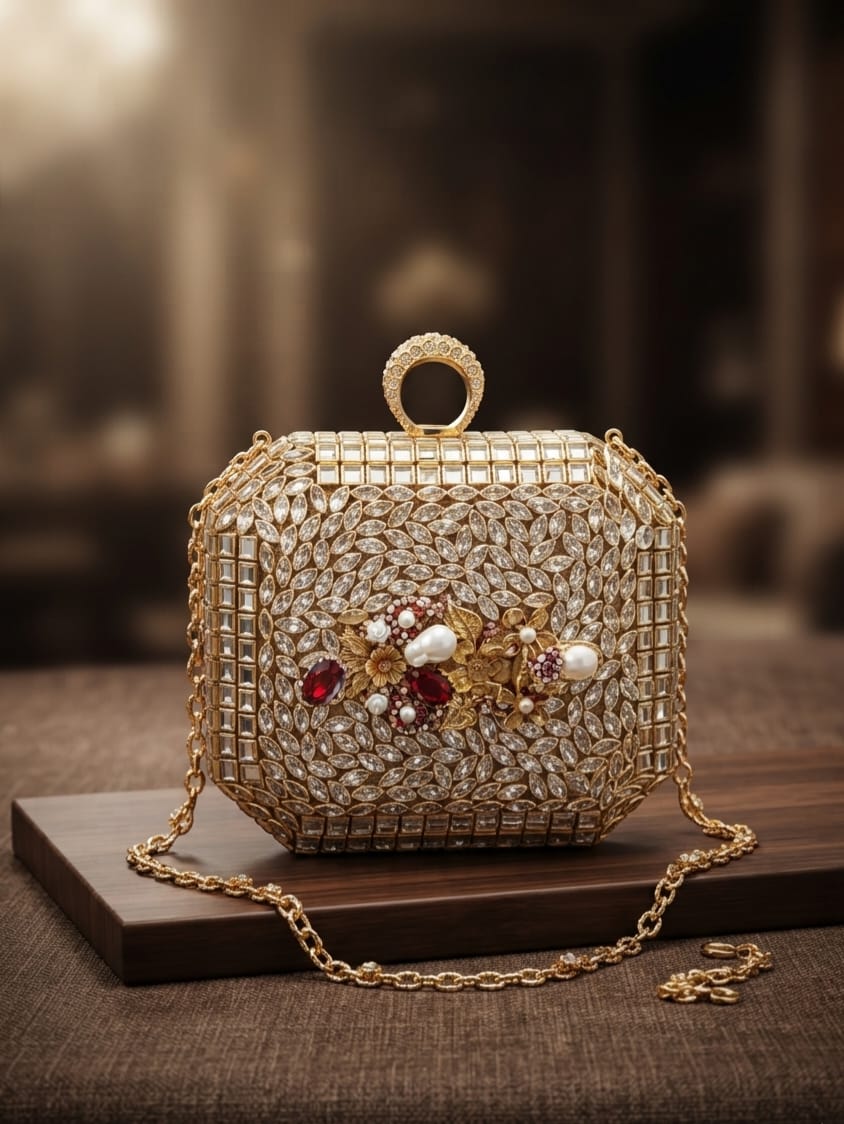 Midnight Bloom Clutch - Image 8