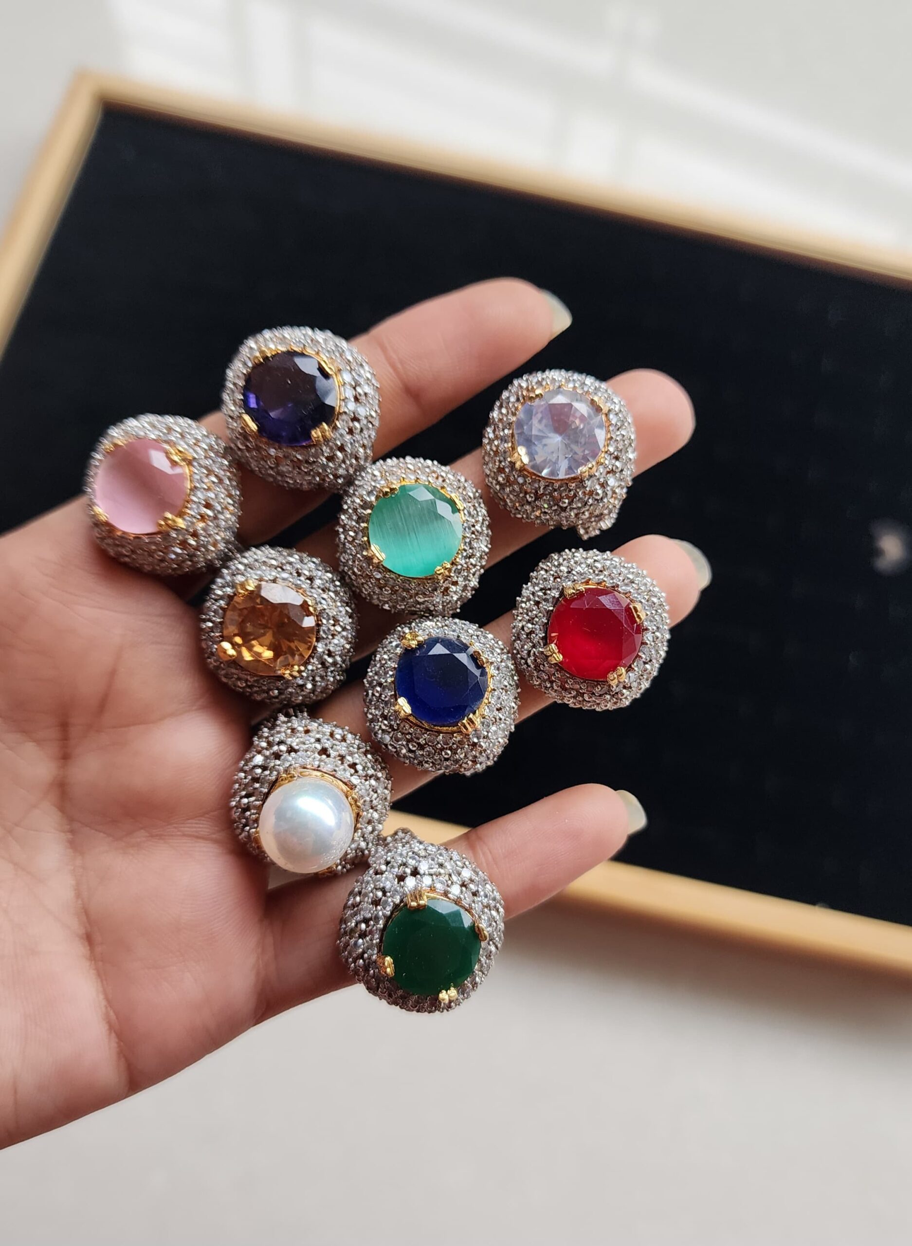 Rp gold plated rings