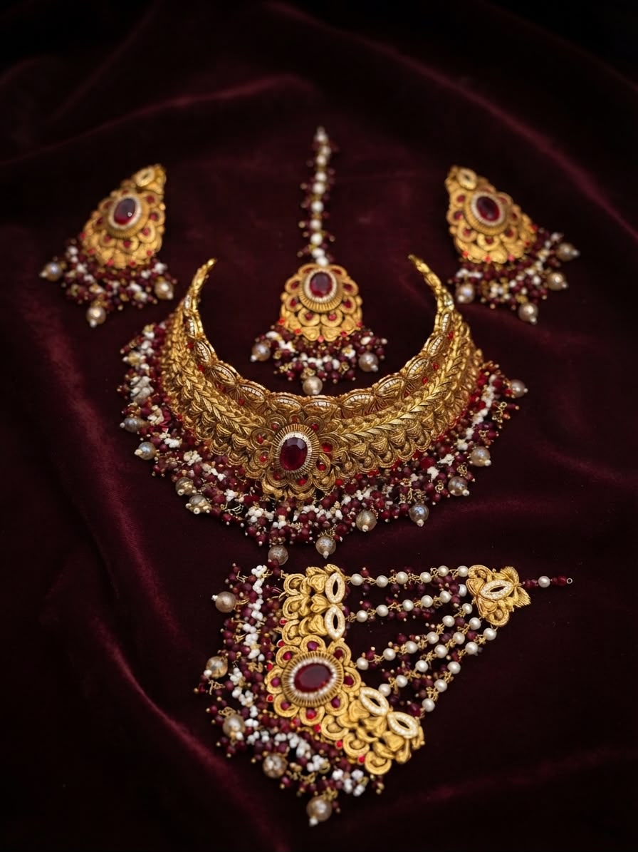 Zircon bridal set