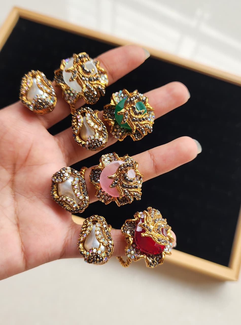 Designer rings Turkish