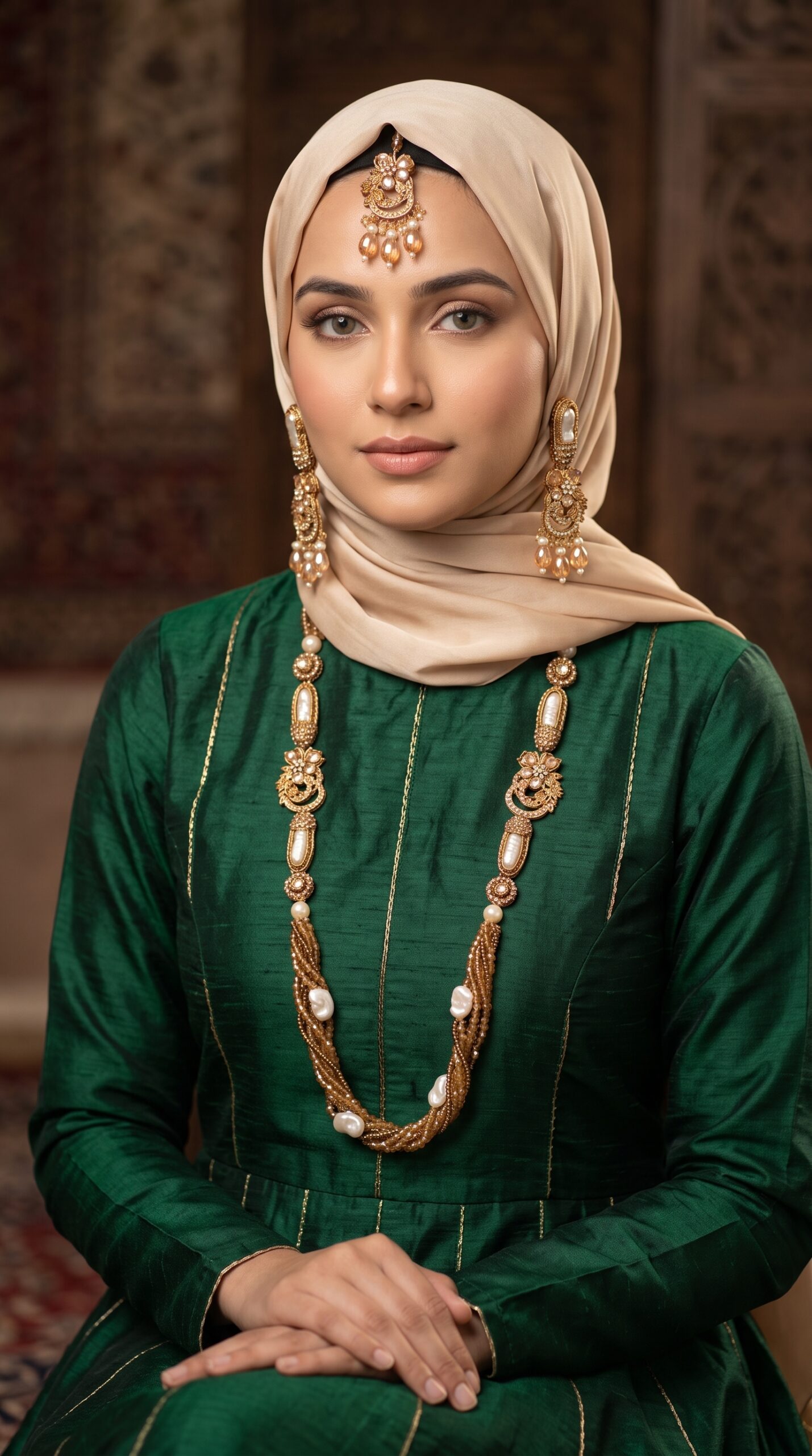 Elegant Turkish Long Mala Set