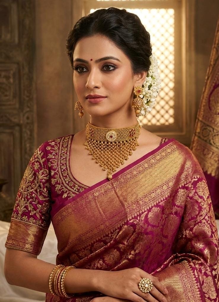 Rajistani set gold plated